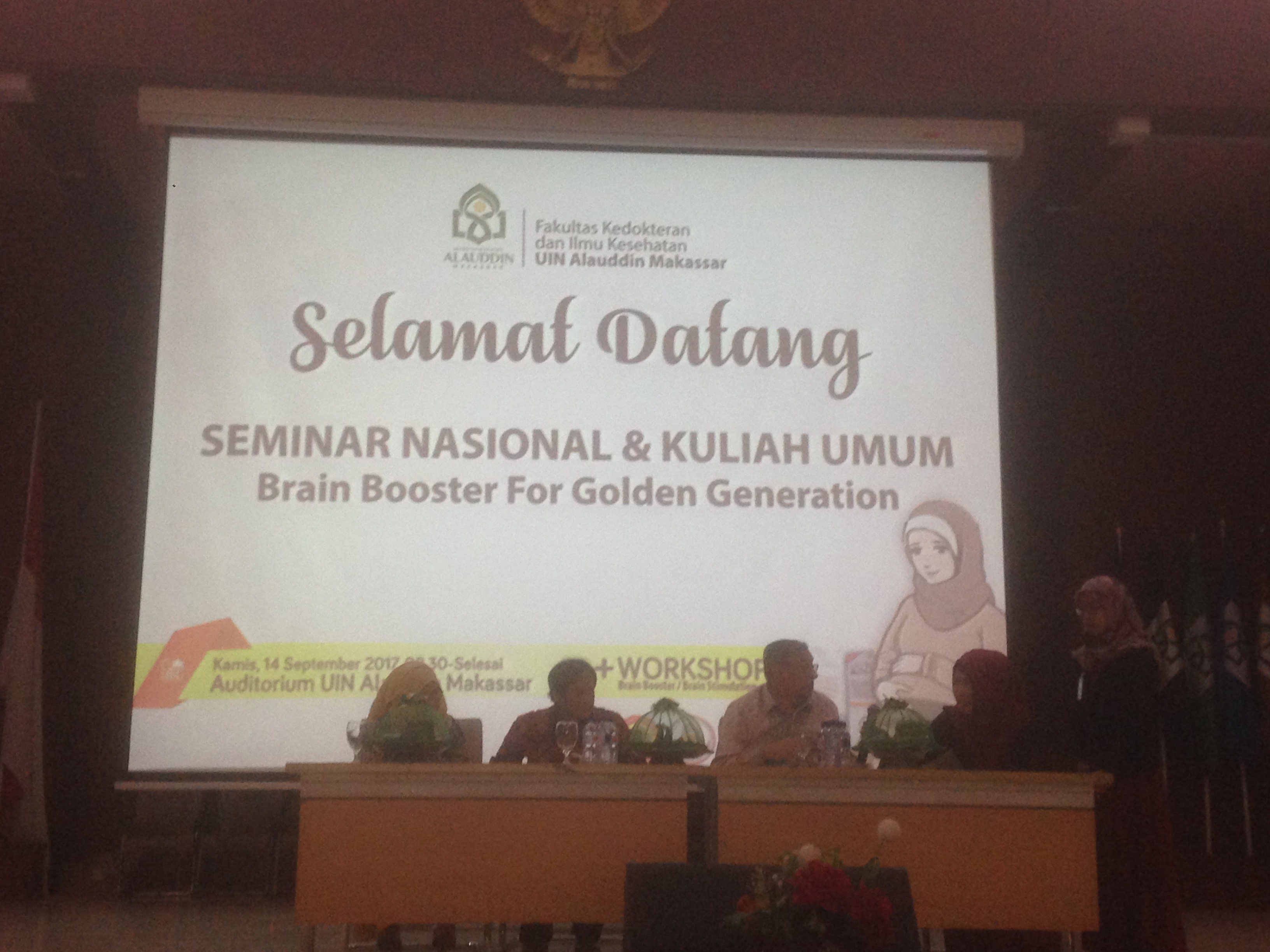 Gambar FKIK Gelar Seminar Nasional dan Kuliah Umum Brain Booster For Golden Generation